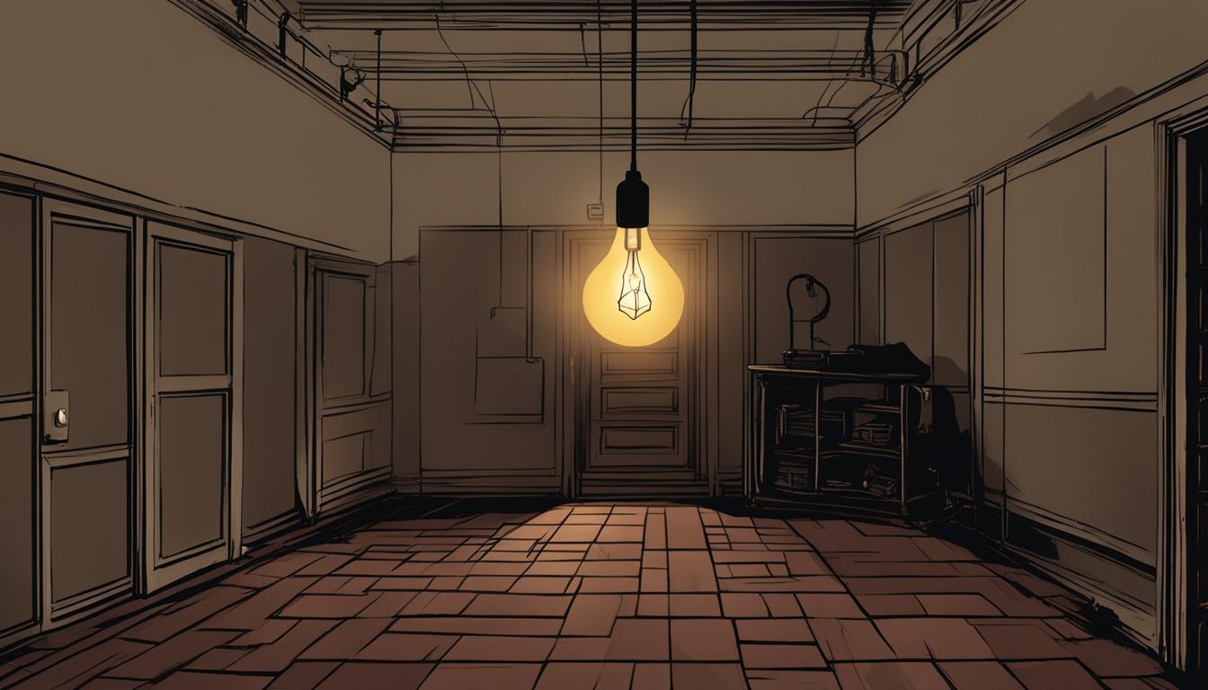 symbolism of flickering lights